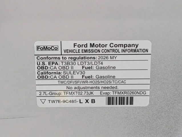 New 2026 Oxford White Ford STX® image 56