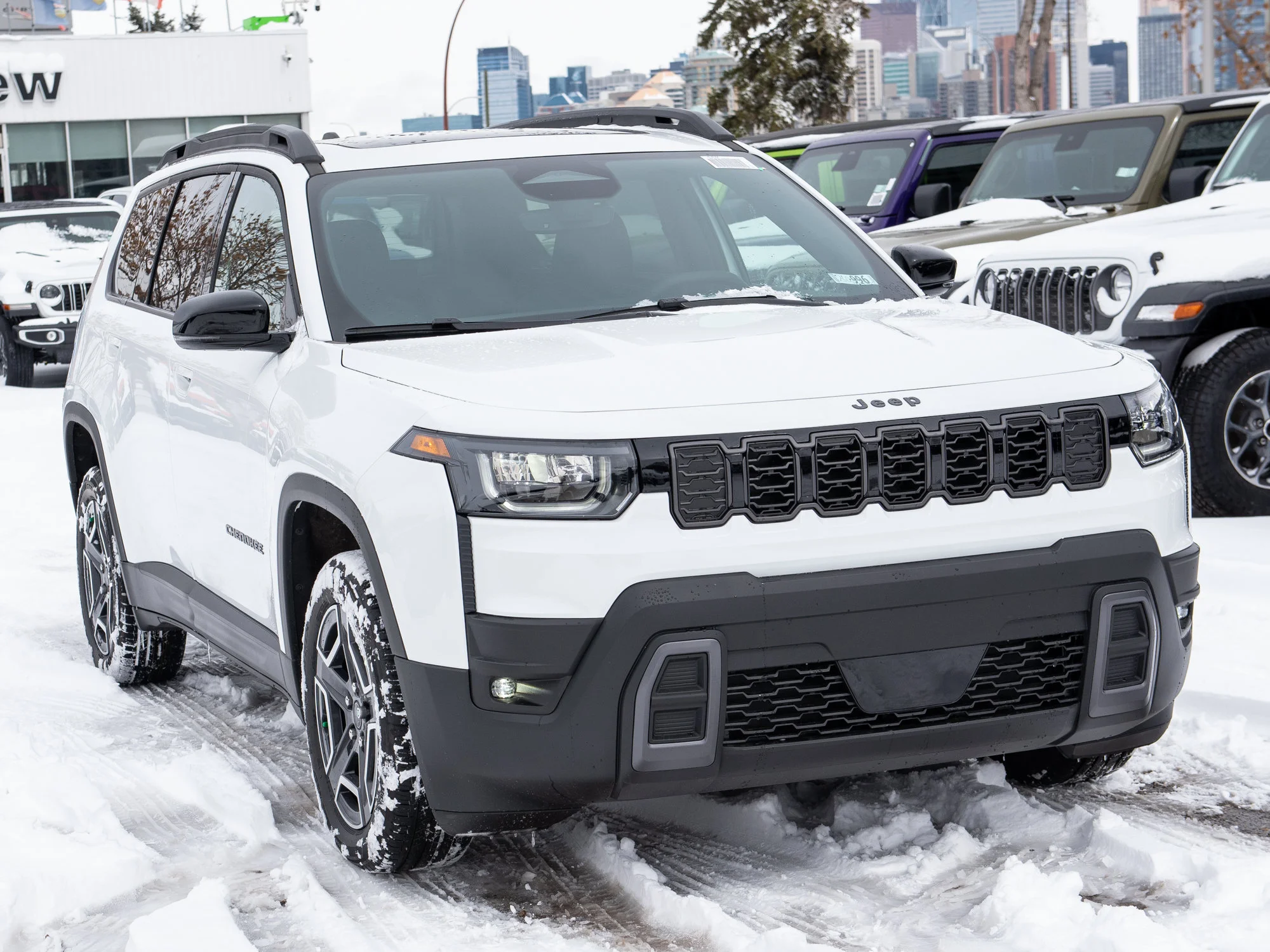 New 2026 White Jeep Limited * Hybrid image 6