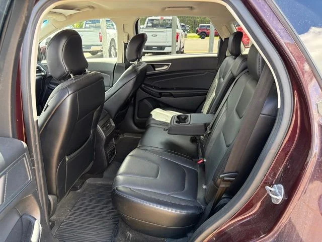 Used 2018 Burgundy Velvet Metallic Tinted Clearcoat Ford Titanium image 11