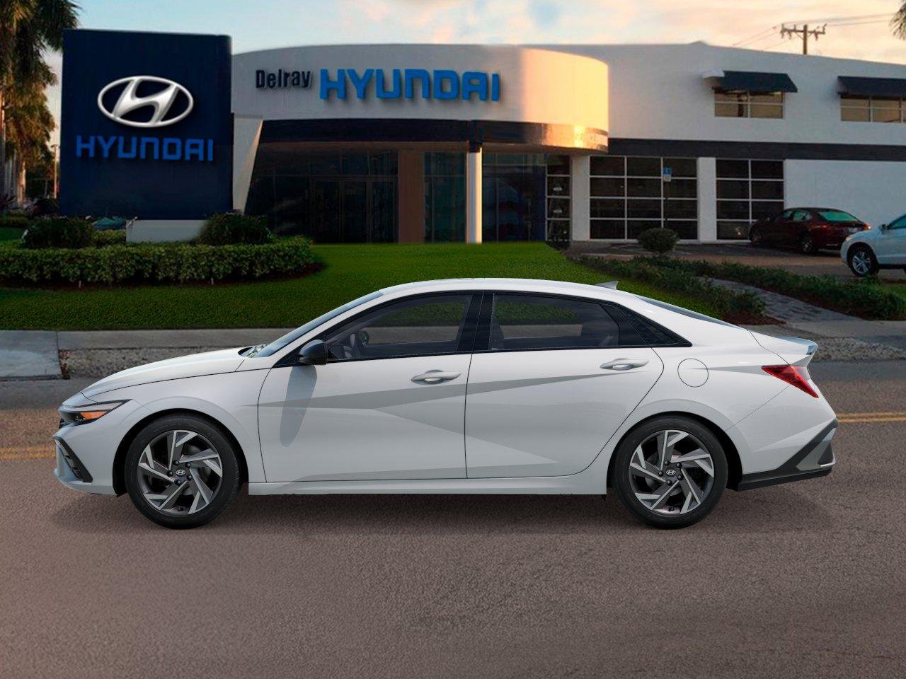 New 2026 White Hyundai SEL Sport image 3