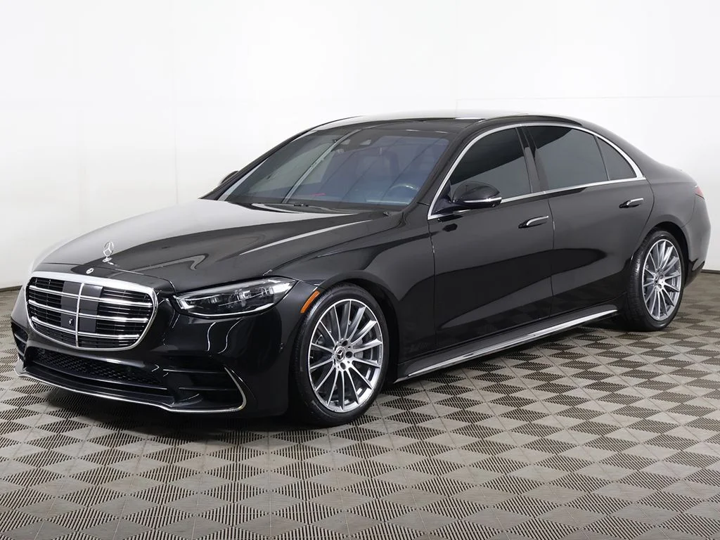 Used 2021 Black Mercedes-Benz S 580 image 11