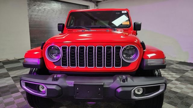 Used 2025 Red Jeep Sahara 4xe image 3