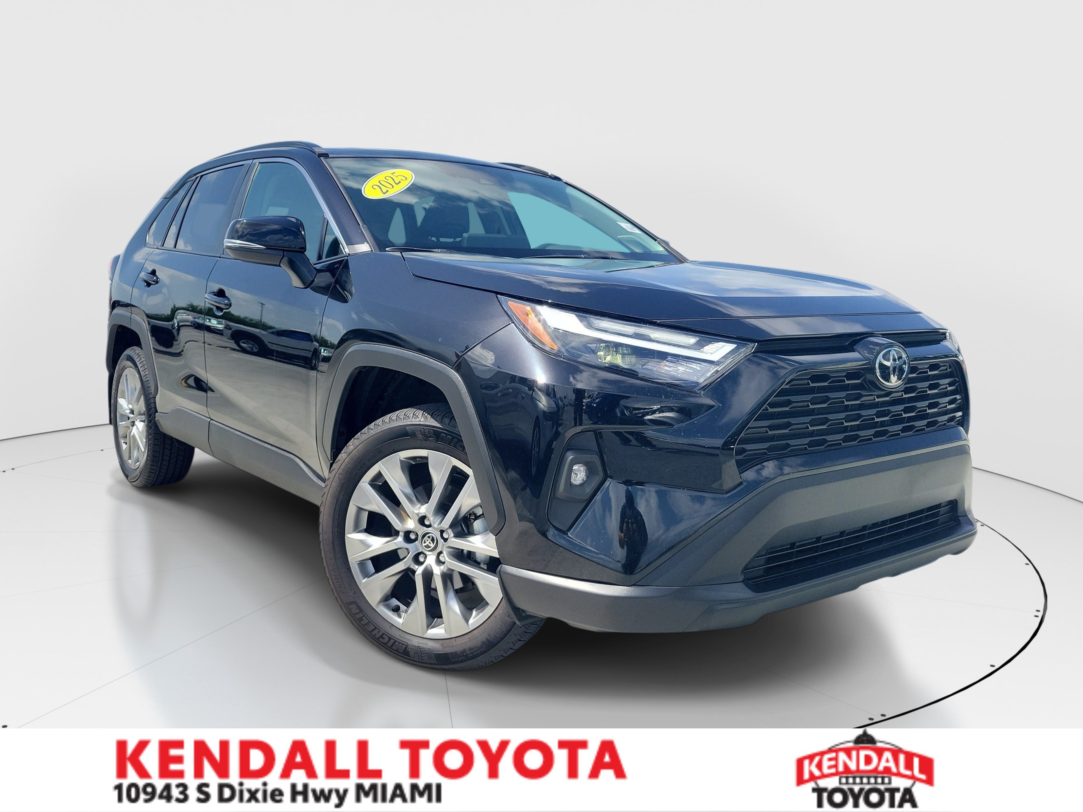 Certified Used 2025 Midnight Black Metallic Toyota XLE Premium image 1
