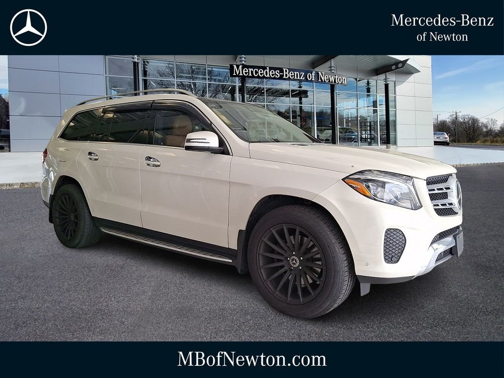 Used 2017 White Mercedes-Benz GLS 450 image 1