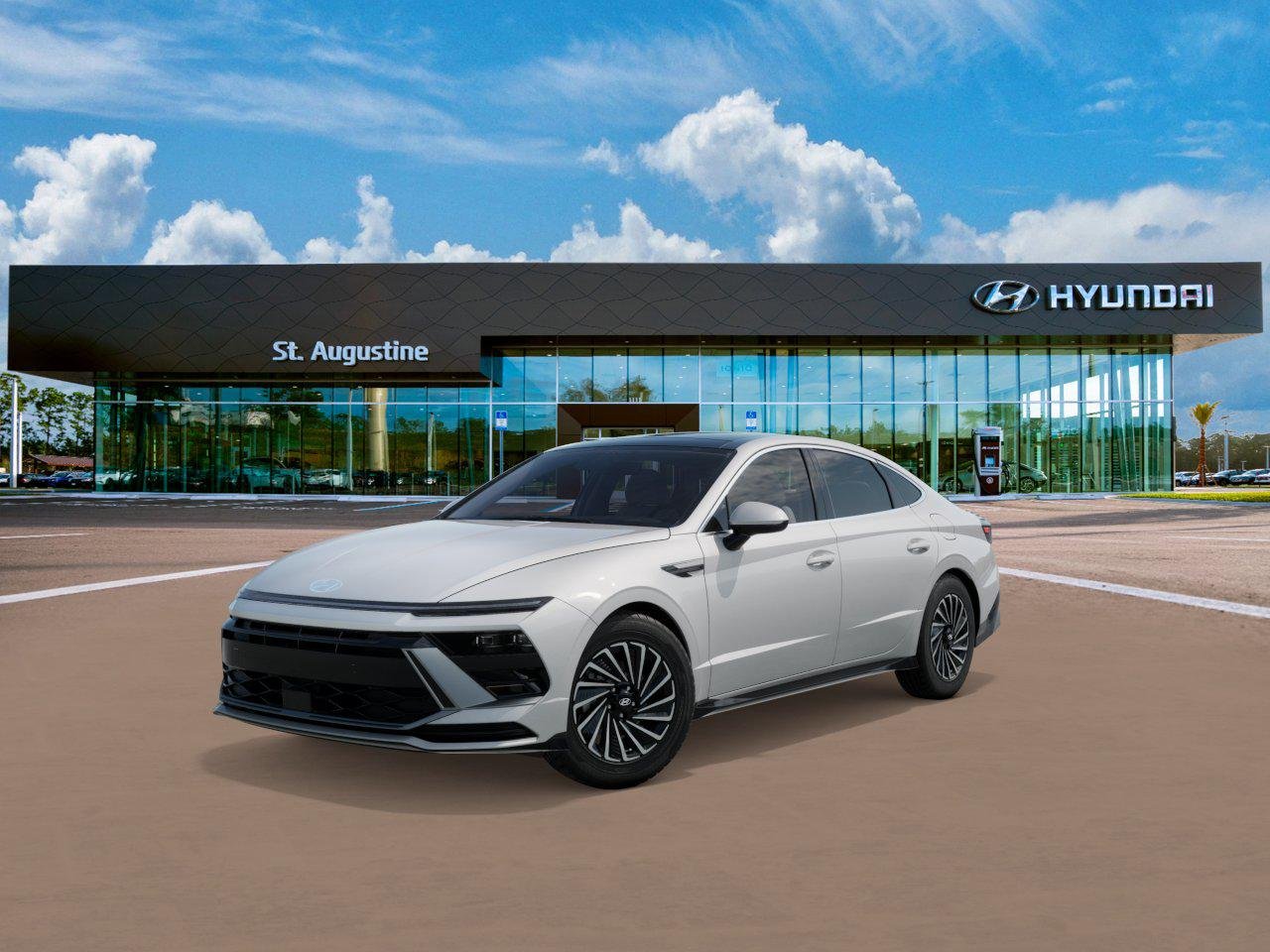 New 2026 White Hyundai SEL image 1