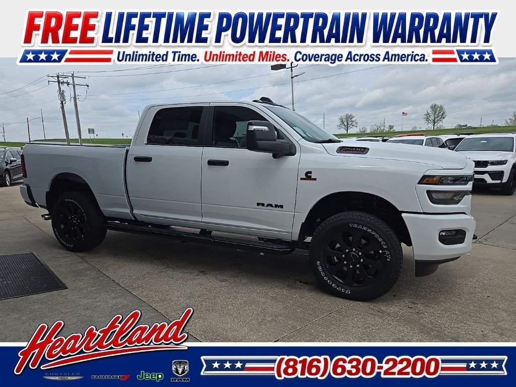 New 2026 Bright White Clear-Coat Exterior Paint RAM Big Horn image 15