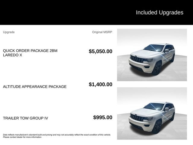 Used 2021 White Jeep Laredo X image 5