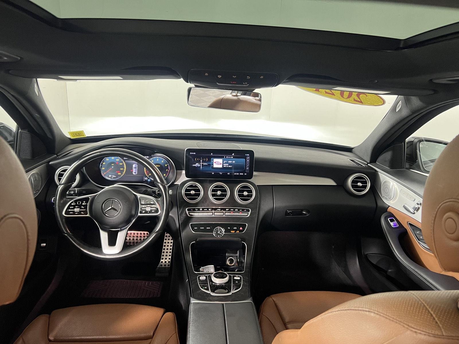 Used 2021 Black Mercedes-Benz C 300 image 2