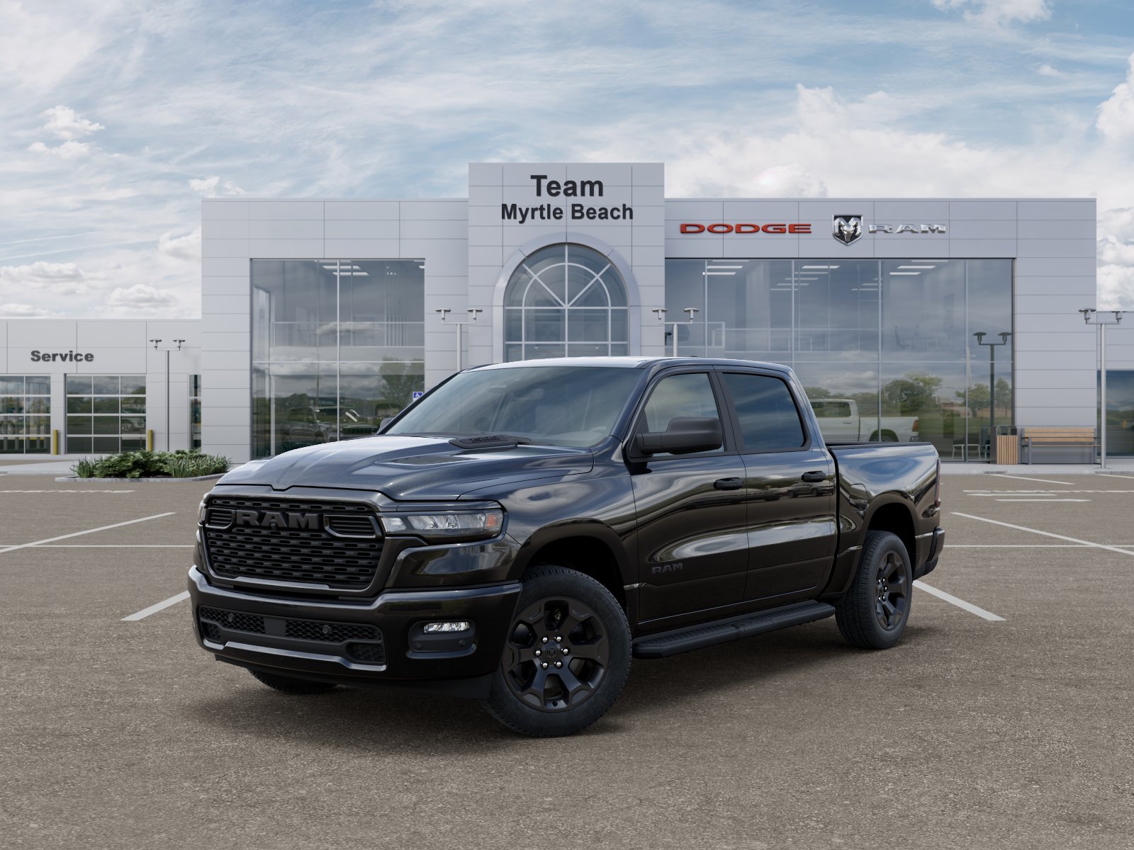 New 2026 Diamond Black Crystal Pearlcoat RAM Express image 28