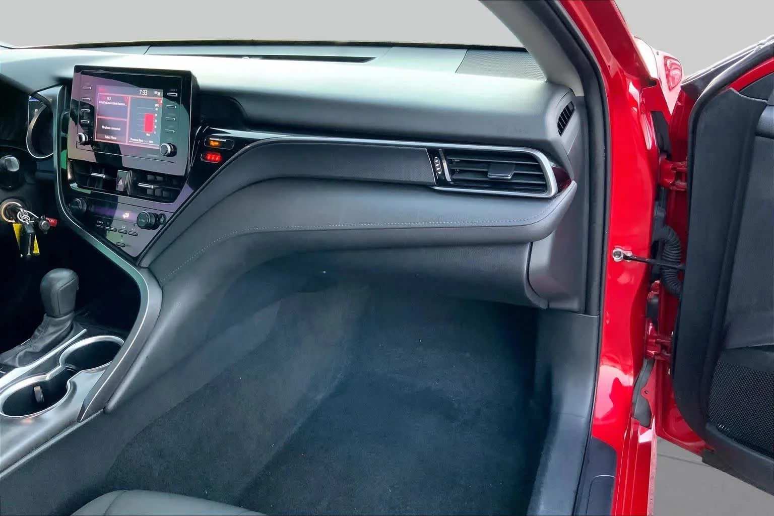 Used 2023 Supersonic Red Toyota LE image 16