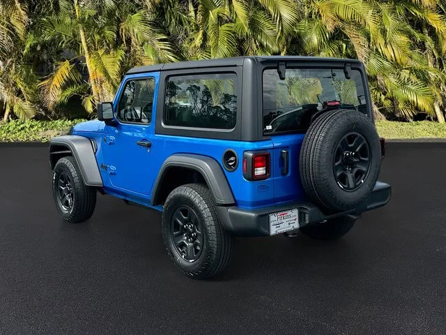 New 2026 Hydro Blue Pearl-Coat Exterior Paint Jeep Sport image 3