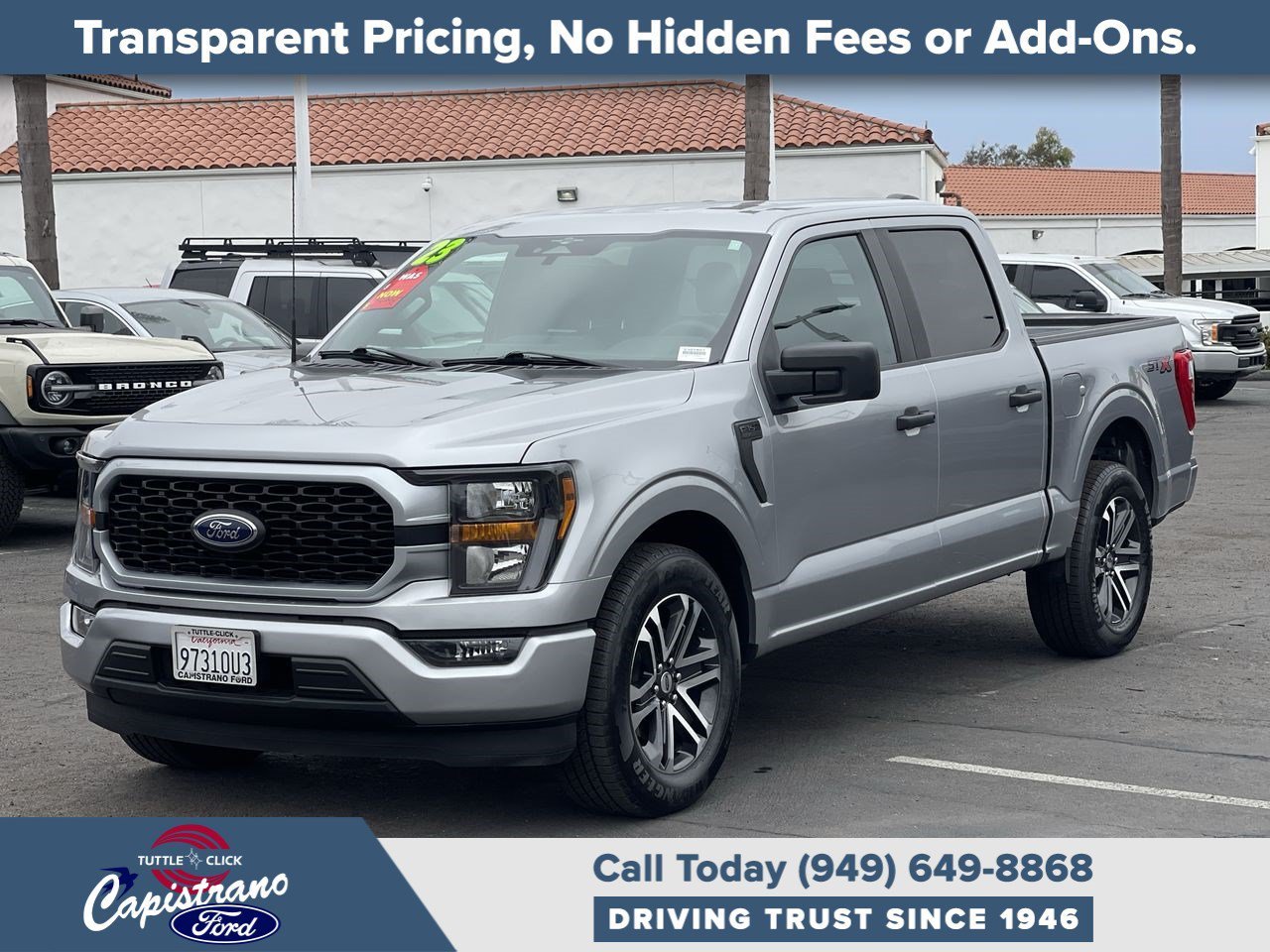 Used 2023 Iconic Silver Metallic Ford XL image 3