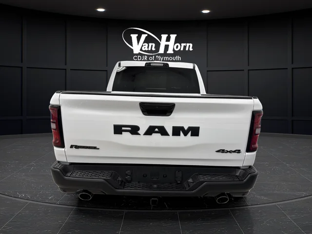 New 2026 Bright White Clear-Coat Exterior Paint RAM Rebel image 14