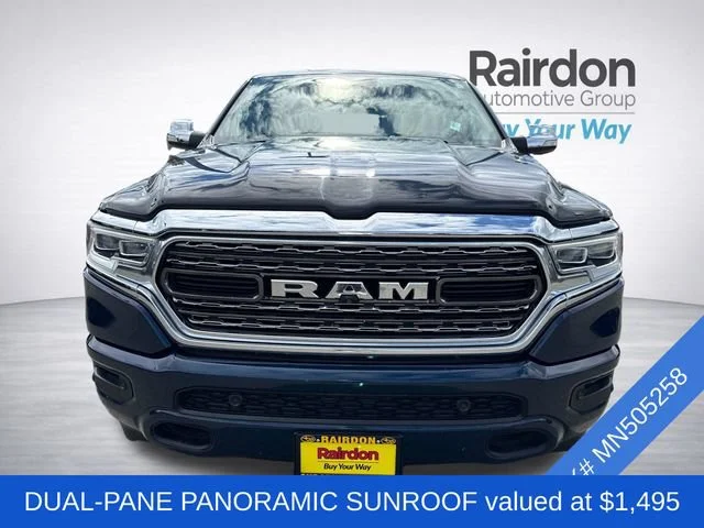 Used 2021 Patriot Blue Pearlcoat Ram Limited image 4