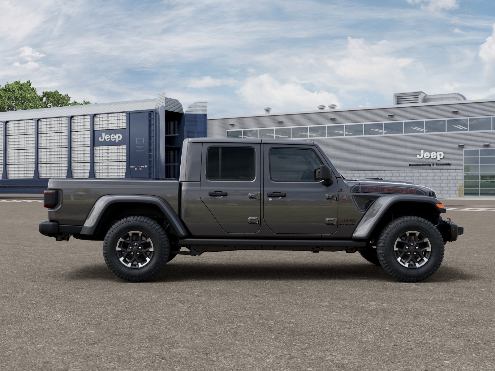 New 2026 Granite Crystal Metallic Clear-Coat Exterior Paint Jeep Shadow Ops image 12