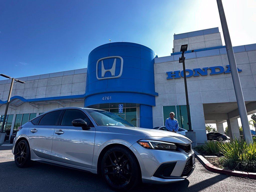 Used 2024 Crystal Black Pearl Honda Sport image 2