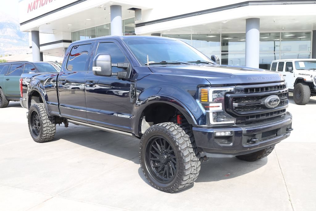 Used 2022 Blue Ford LARIAT image 8