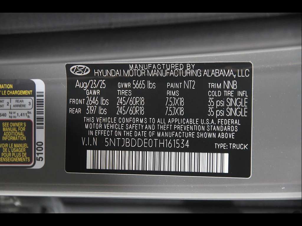 Used 2026 Gray Hyundai SEL image 23