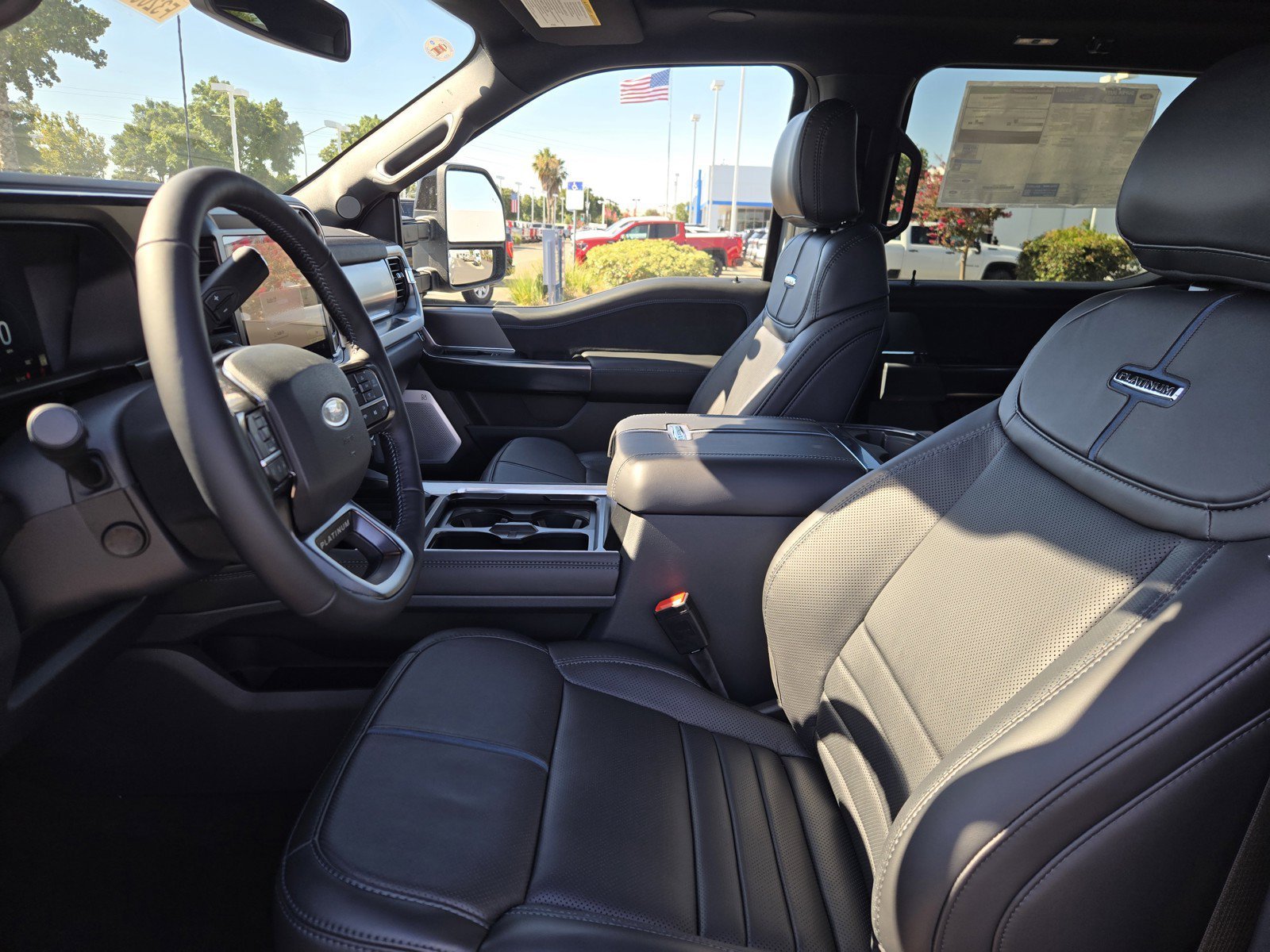 New 2026 Glacier Gray Metallic Tri-Coat Ford F-250® Platinum® image 15