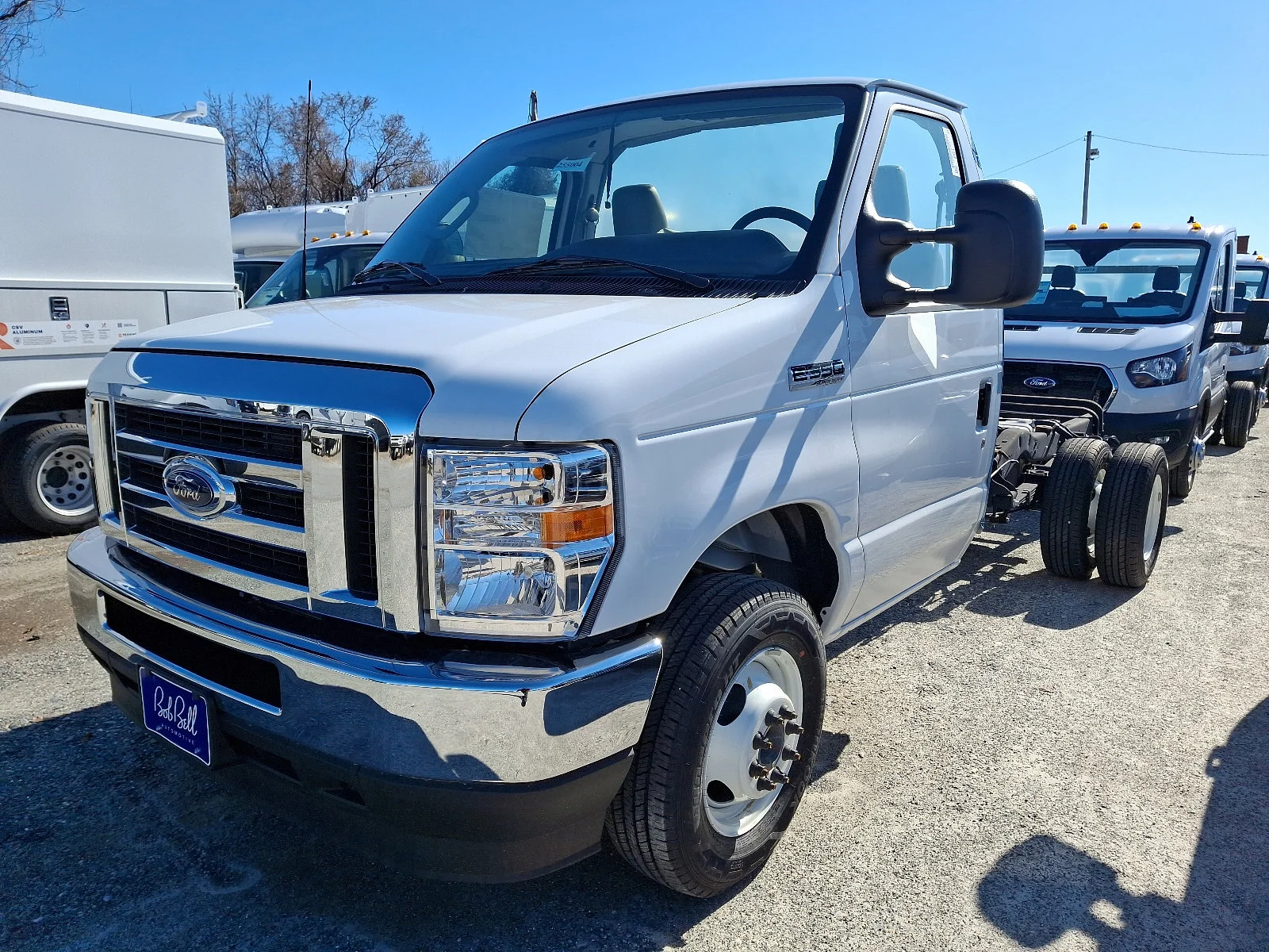 New 2025 White Ford Base image 3
