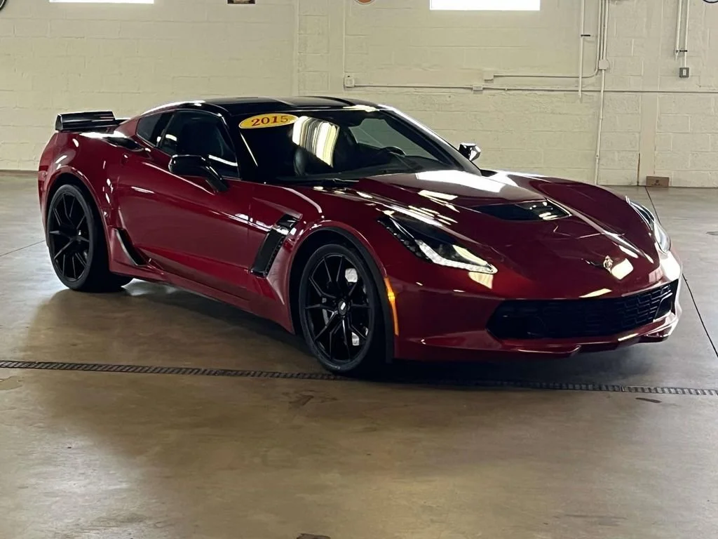 Used 2015 CRYSTAL RED TINTCOAT Chevrolet Z06 3LZ image 7