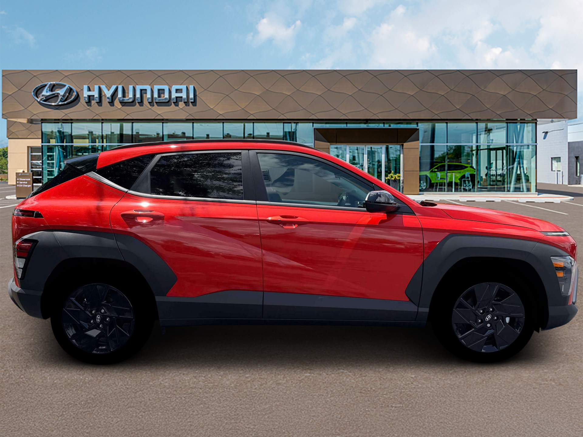 New 2026 Soultronic Orange Pearl Hyundai SEL Sport AWD image 9