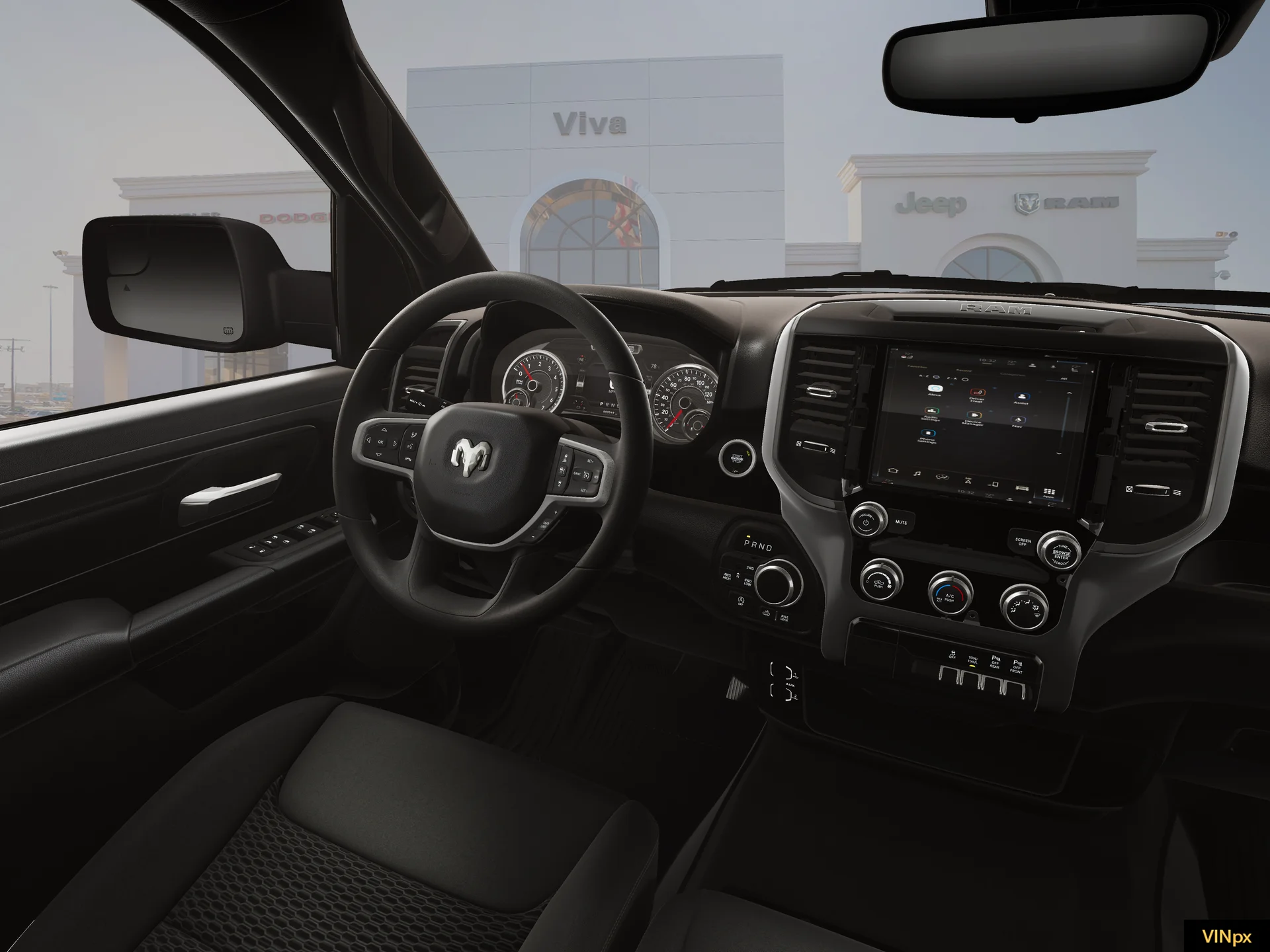 New 2026 Diamond Black Crystal Pearl-Coat Exterior Paint RAM  image 19