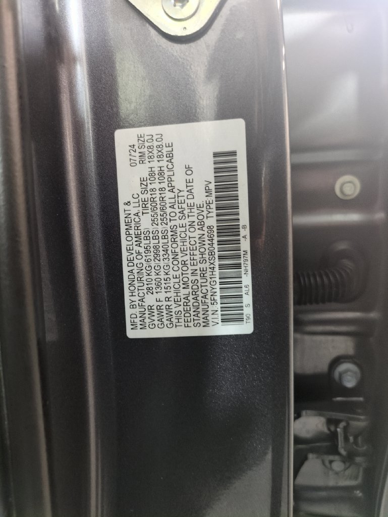 2025 Honda Pilot EX-L - Photo 36