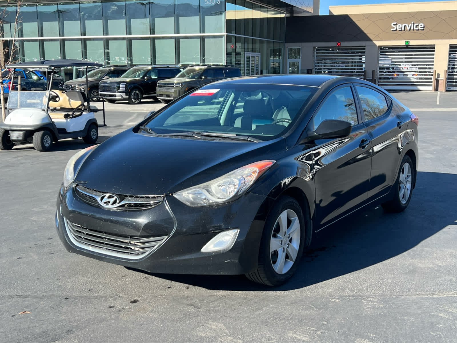Used 2013 Hyundai Elantra GLS with VIN KMHDH4AE6DU600009 for sale in Lindon, UT