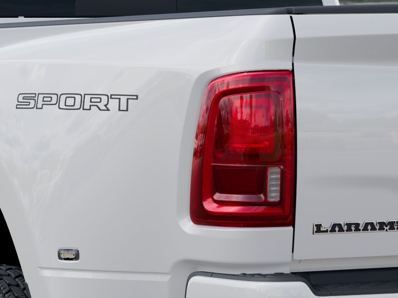 New 2027 Bright White Clear-Coat Exterior Paint RAM Laramie Dually image 35