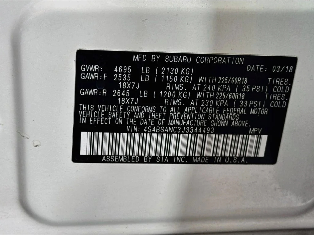 Used 2018 White Subaru 2.5i image 42