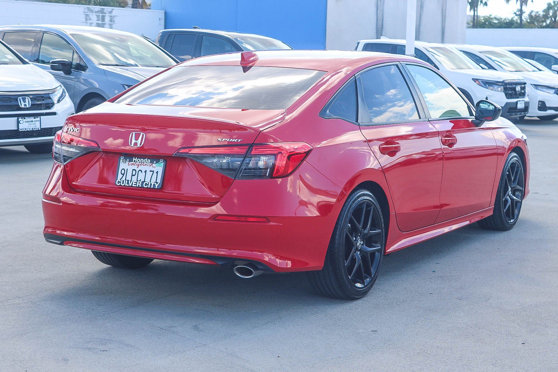 Certified Used 2024 Rallye Red Honda 2.0L 4D SPORT image 35
