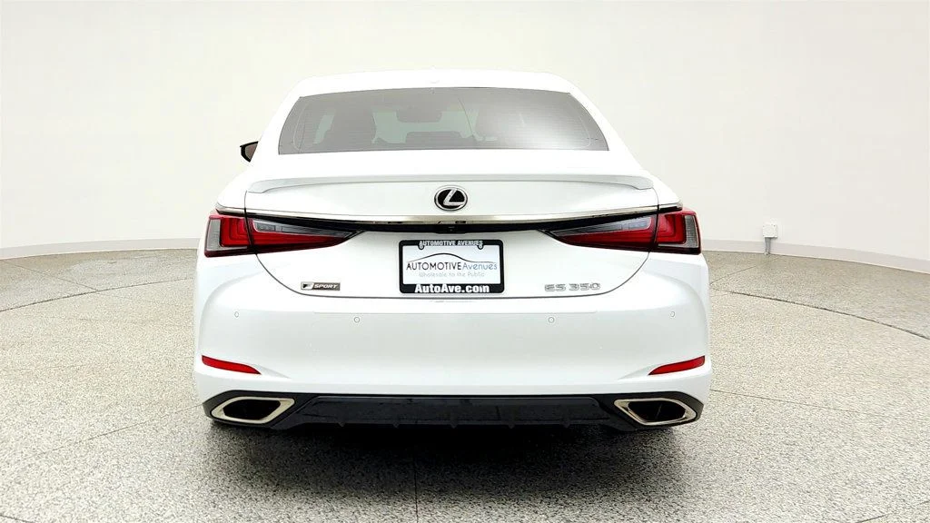Used 2021 Ultra White Lexus ES 350 F SPORT w/ F SPORT Heated Leather Steering Wheel image 6