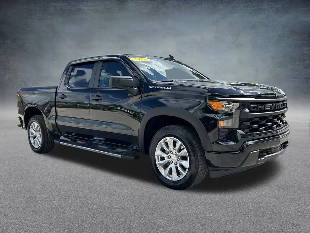 Certified Used 2024 Black Chevrolet Custom image 3