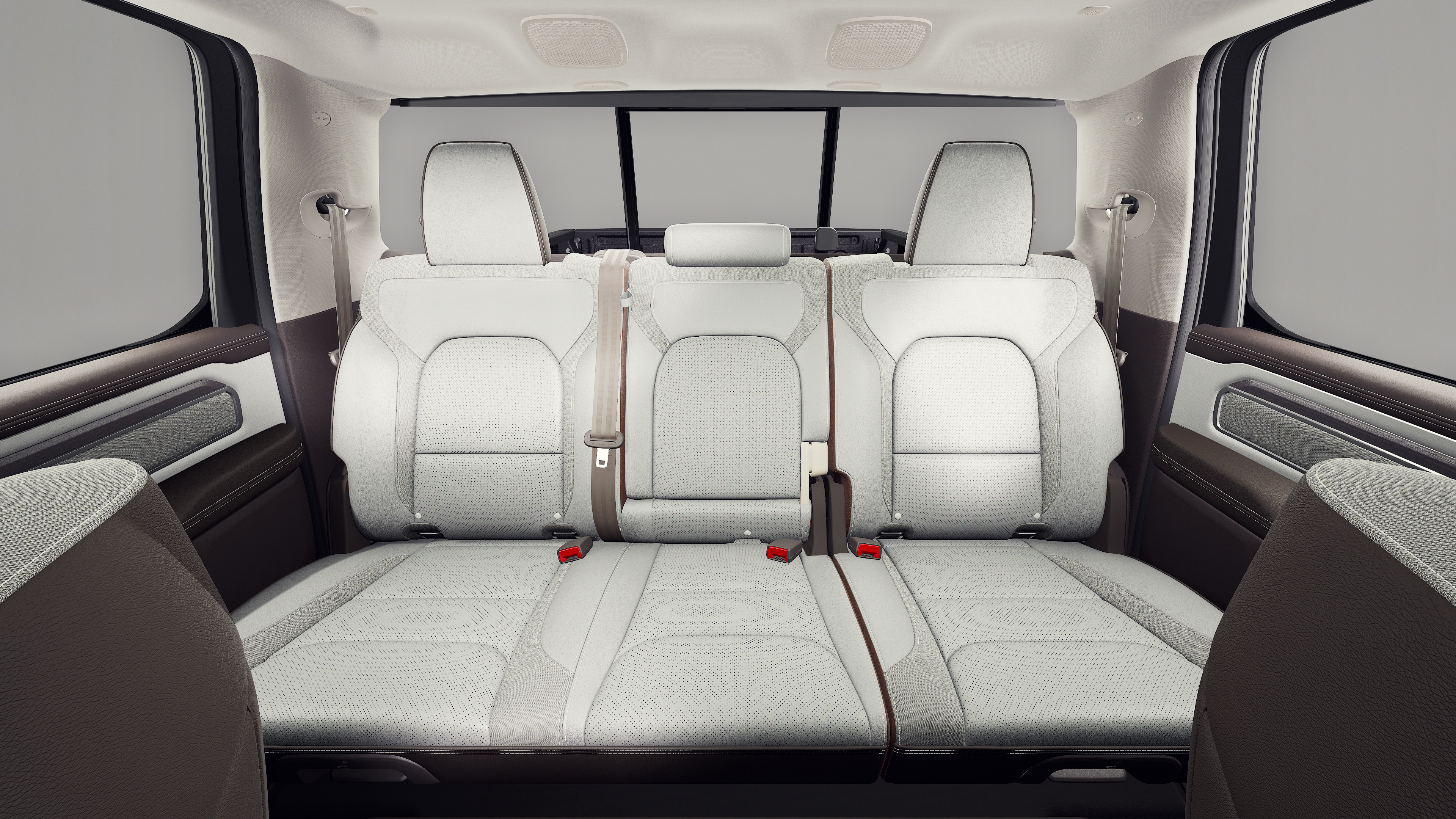 New 2027 Bright White Clear-Coat Exterior Paint RAM Laramie image 15