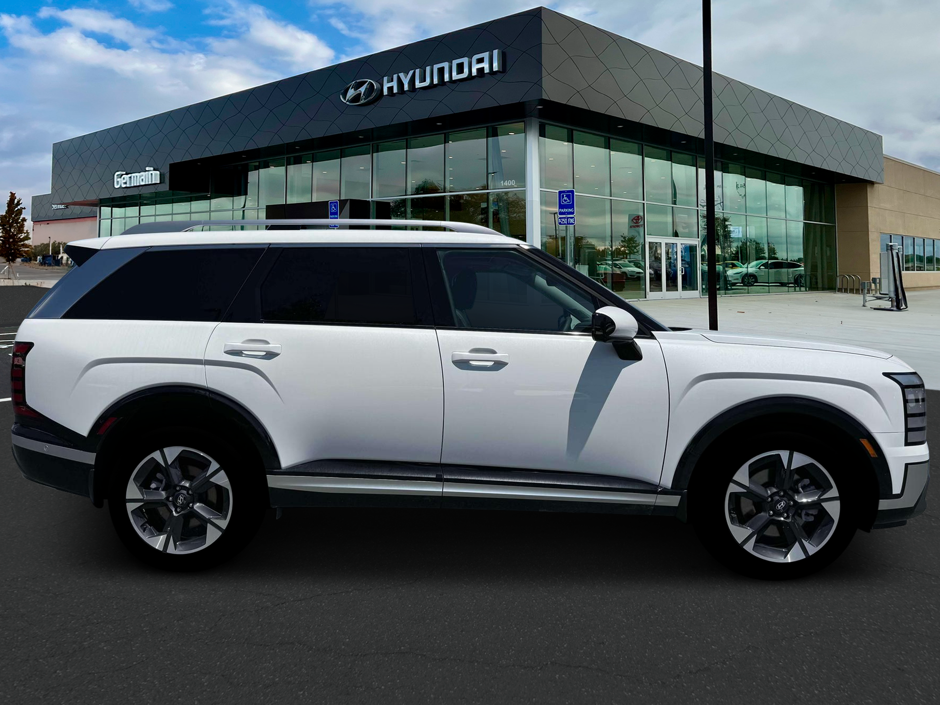 New 2026 Creamy White Pearl Hyundai Limited AWD image 9