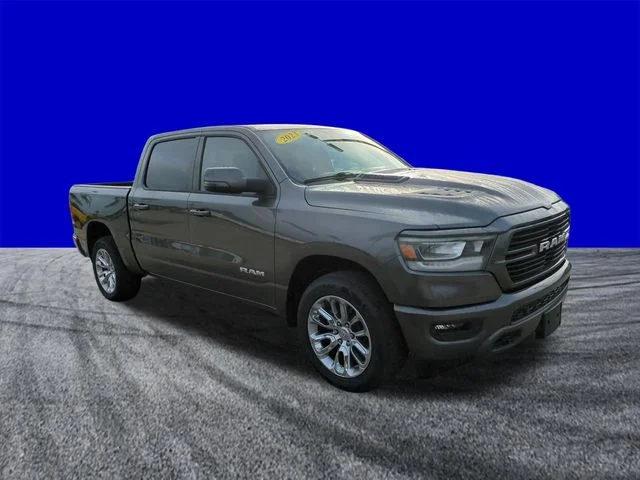 Certified Used 2023 Granite Crystal Clearcoat Metallic Ram Laramie image 2