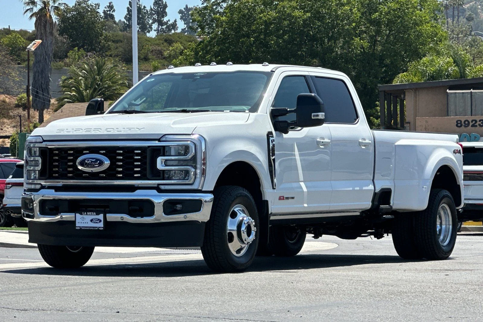 New 2026 Star White Metallic Tri-Coat Ford F-350® Lariat® image 7