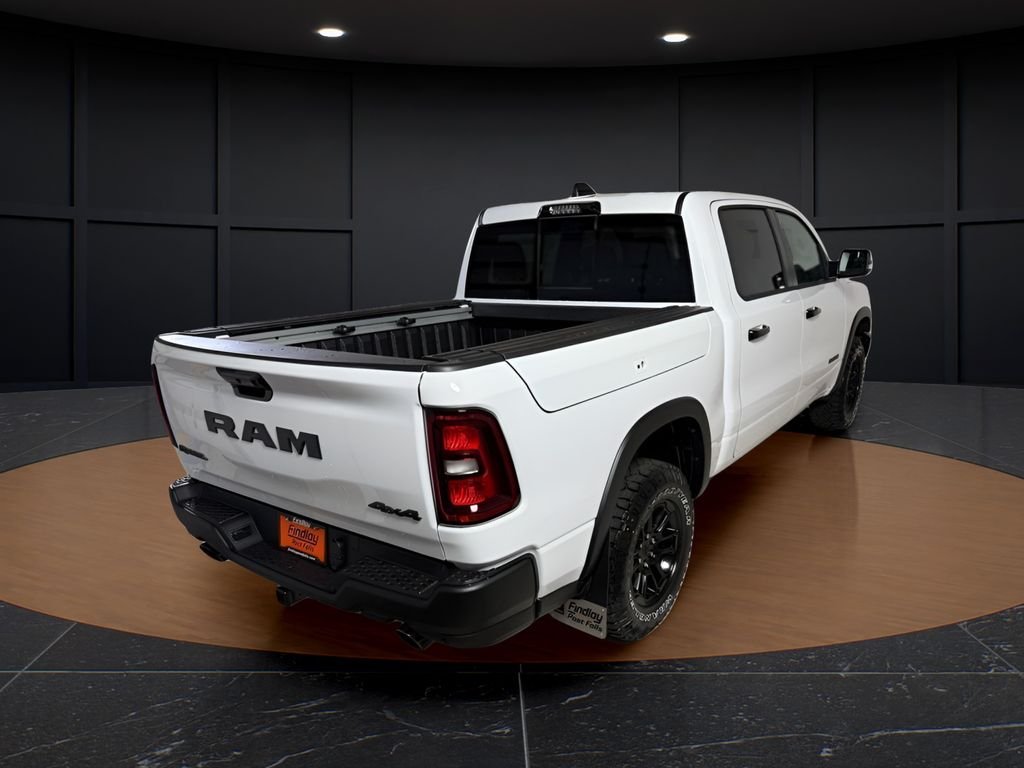 New 2026 Bright White Clear-Coat Exterior Paint RAM Rebel image 8