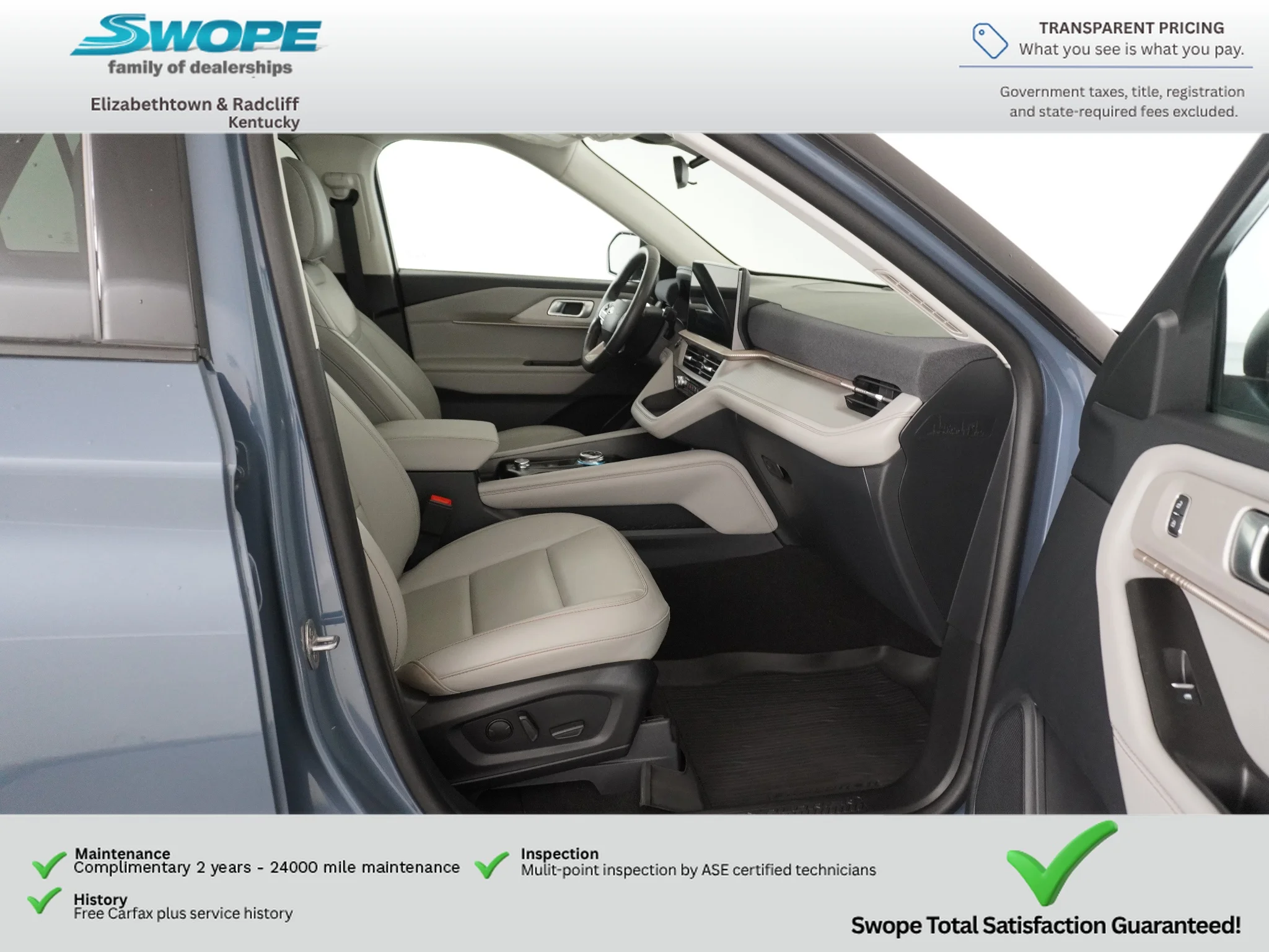 Certified Used 2025 Blue Ford Active image 10
