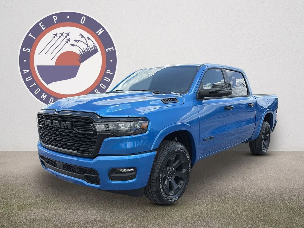 New 2026 Hydro Blue Pearl-Coat Exterior Paint RAM Big Horn/Lone Star image 2