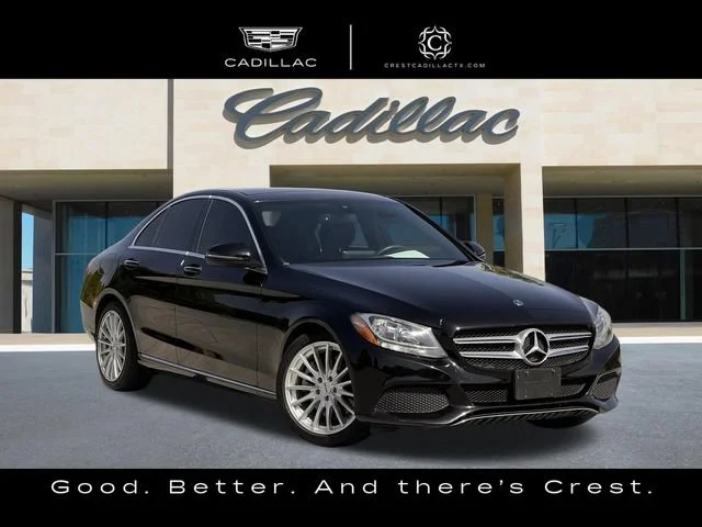 Used 2018 Black Mercedes-Benz C 300 image 1