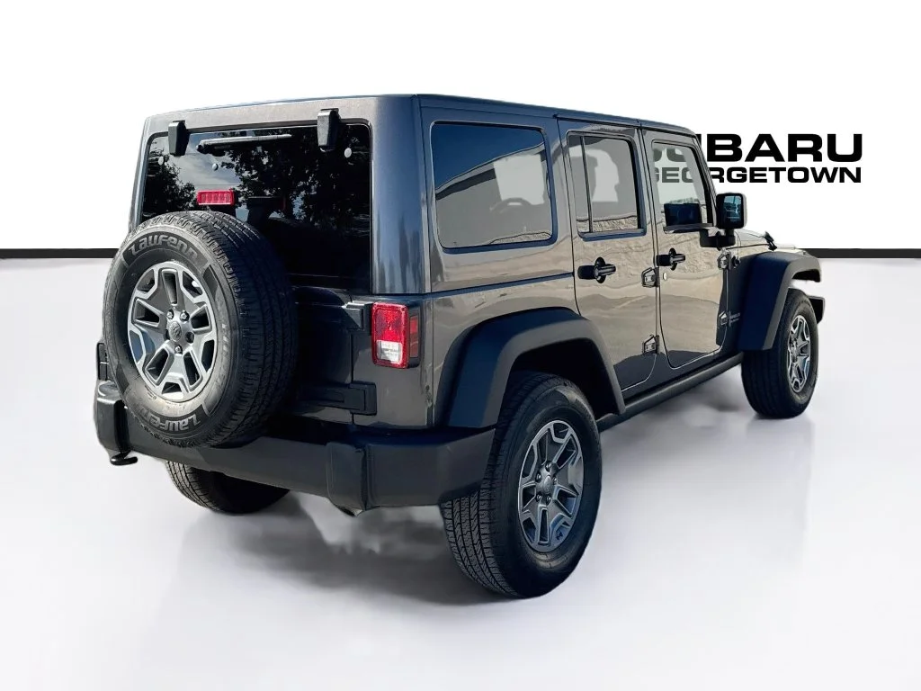 Used 2017 Gray Jeep Unlimited Rubicon image 7