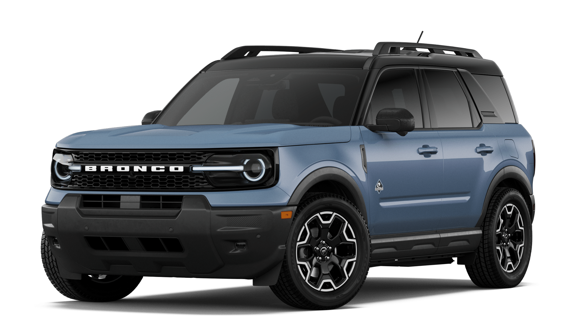 New 2026 Azure Gray Metallic Tri-Coat Ford Outer Banks® image 1