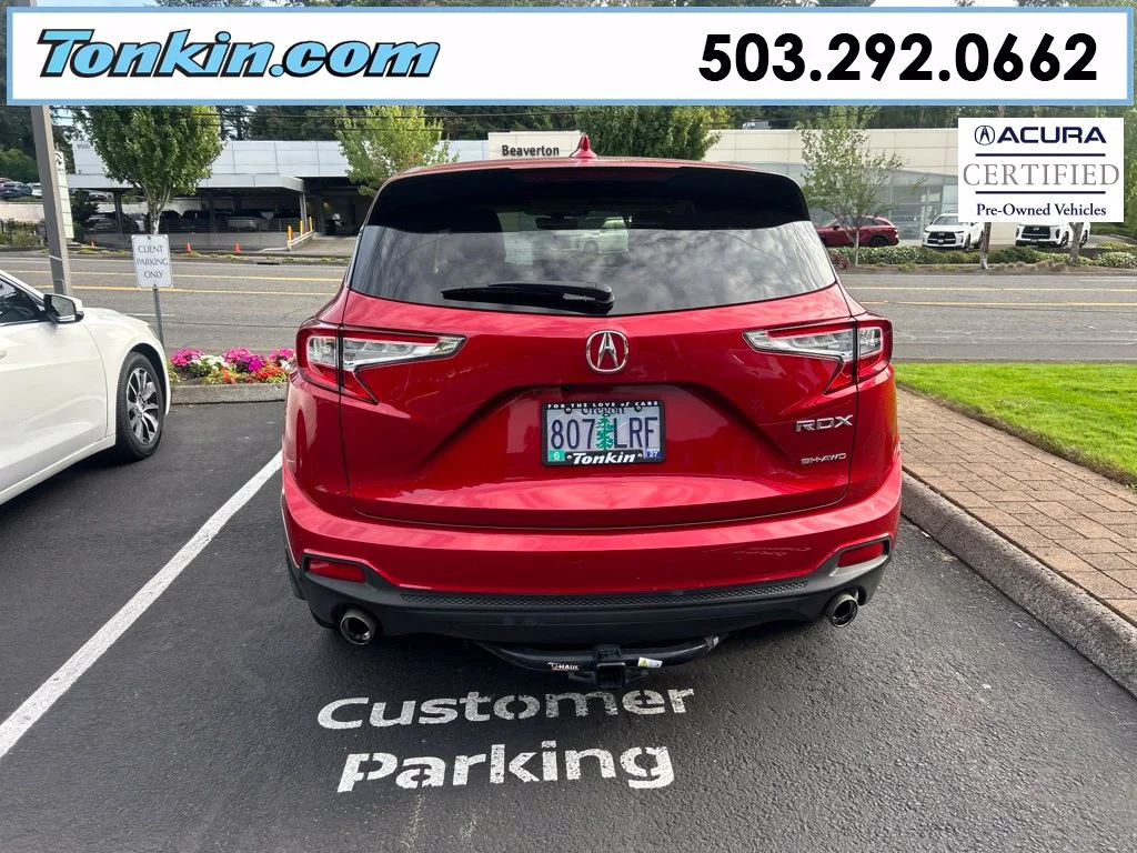 Certified Used 2019 Performance Red Pearl Acura SH-AWD with Technology Package image 4