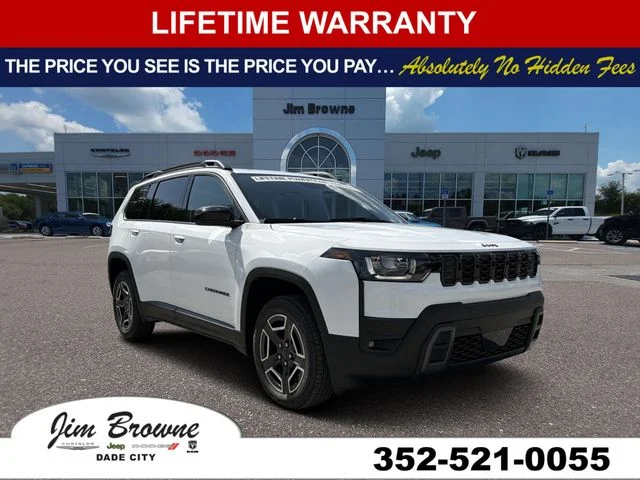 New 2026 Bright White Clear-Coat Exterior Paint Jeep Laredo image 1