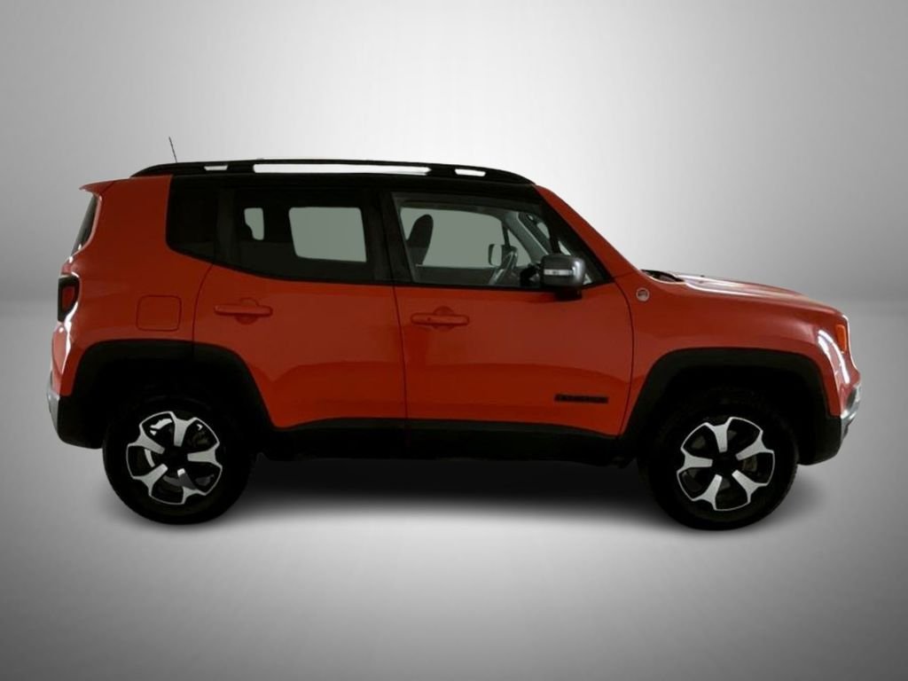 Used 2021 Orange Jeep Trailhawk image 4