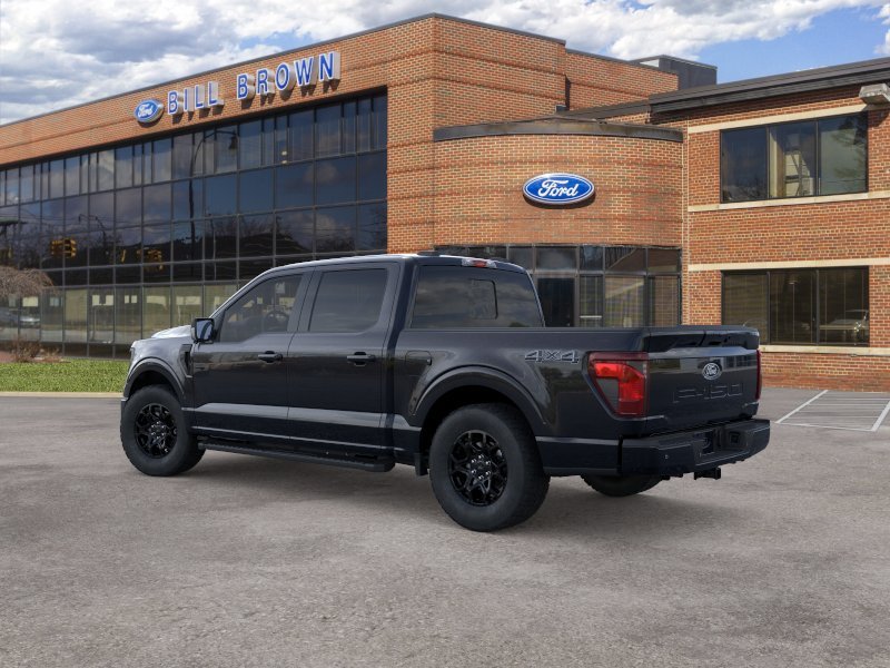 New 2026 Agate Black Metallic Ford XLT image 4
