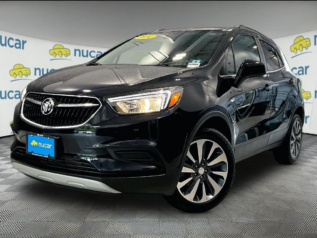 Used 2022 Blue Buick Preferred image 3