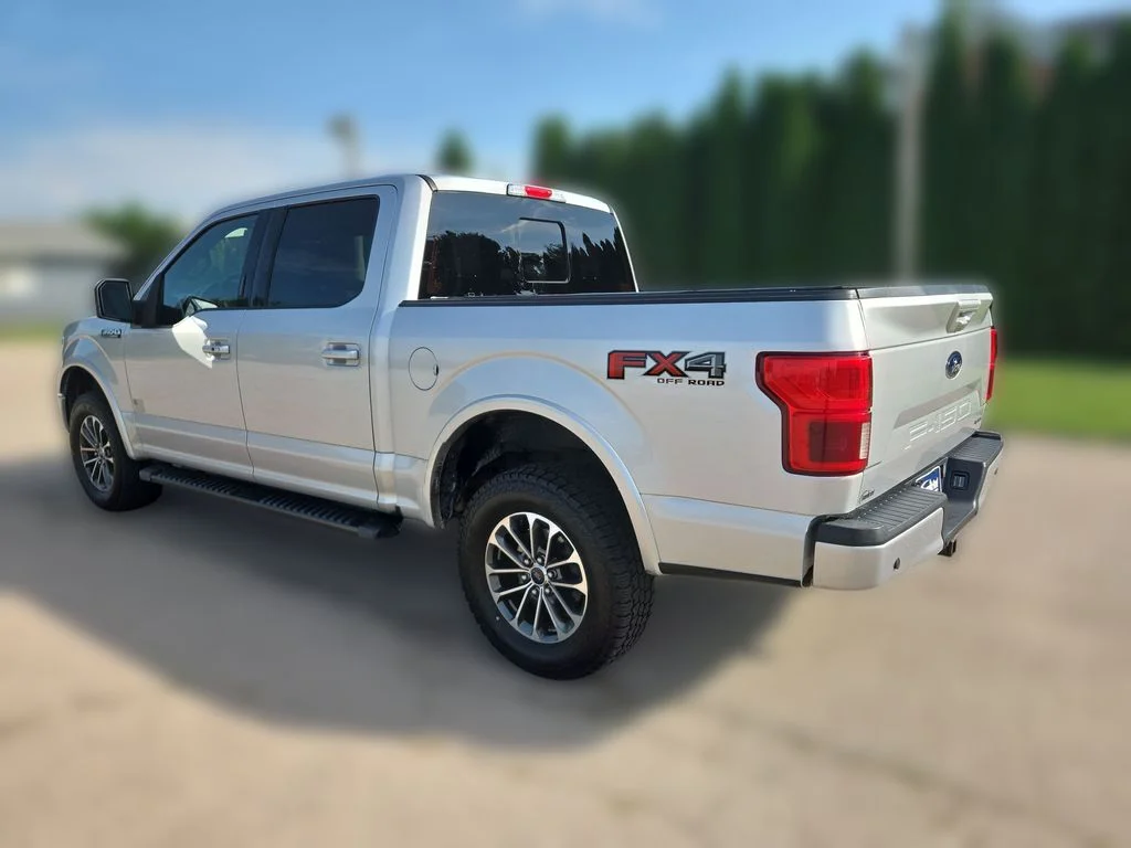 Used 2018 Ingot Silver Metallic Ford Lariat image 12